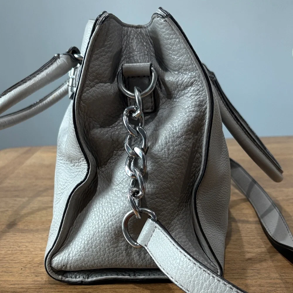 Michael Kors Gray Satchel